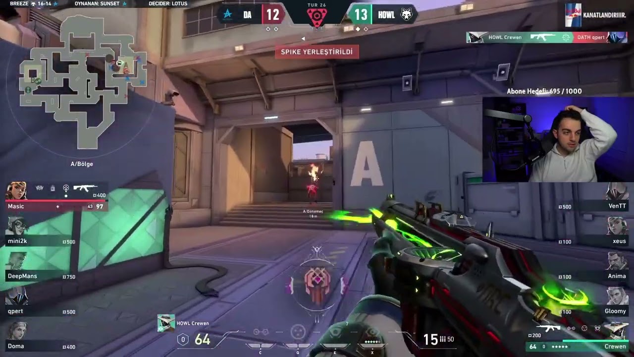 CREWEN MÜKEMMEL CLUTCH!!! HOWL LİGE SERT BAŞLADI !!! 