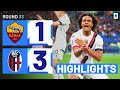 AS Roma Bologna goals and highlights