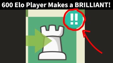 600 Elo Player Makes a BRILLIANT!
