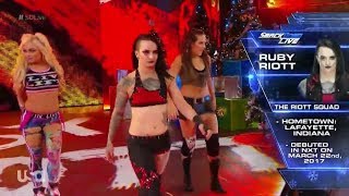 Ruby Riott Entrance - SmackDown Live: December 26, 2017