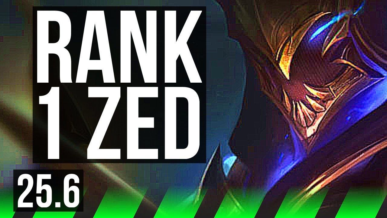 ZED vs KARTHUS (JGL) | Rank 1 Zed, Legendary | BR Challenger | 25.6