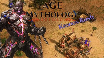 Age of Mythology Retold - Kronos Rush vs Extreme AI