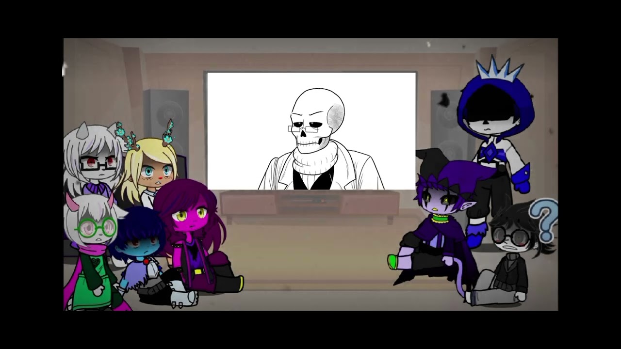 Реакция Дельтарун на песню,,Эксперимент не был провальным 