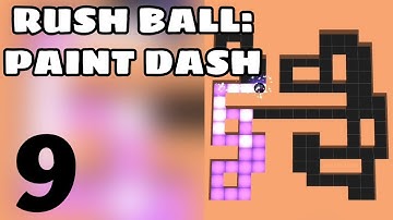 Rush Ball: Paint Dash || Gameplay Walkthrough || Level 81-90 || #9
