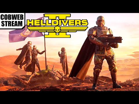 Видео: HELLDIVERS 2 - Адский десант демократии и добра - №2