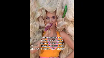 When Katyperry Wore 100 Wigs To Clap Back At The World For Hating On Her Pixie Cut Shorts Singer 