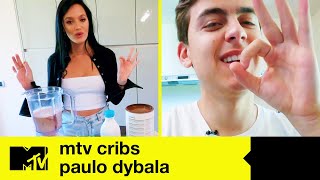 Paulo Dybala (Juventus), Oriana Sabatini e il frullato energetico | MTV Cribs: Footballers Stay Home