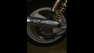 ナカノイーレス管　xjr400 xjr400R XJR400 ナカノイーレス管 - YouTube