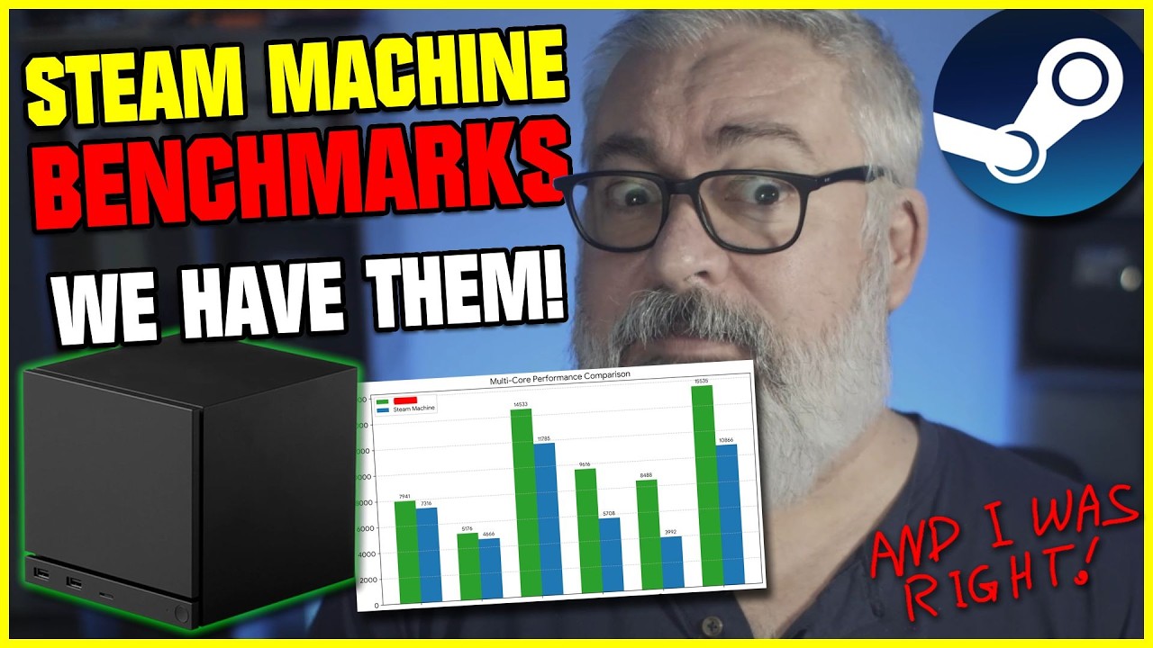 Steam Machine Benchmarks Leaked (And my $700 PC predicted it)
