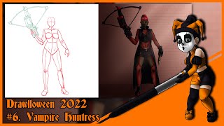 Vampire Huntress [Drawlloween 2022]