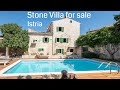 🔵  Charming stone house with swimming pool in Croatia | Istria | Property Croatia |