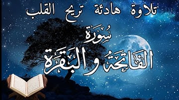 تلاوة هادئة تريح القلب سورة الفاتحة و البقرة