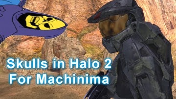 How to Make Halo 2 MCC Machinimas using Custom Skulls Tutorial