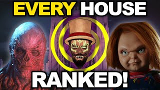 Every House at Halloween Horror Nights RANKED! (Universal Orlando 2023)