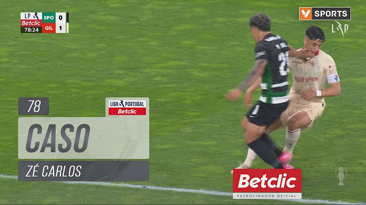Zé Carlos queixa-se de um toque na cara | Sporting-Gil Vicente (Liga 24/25 #32)