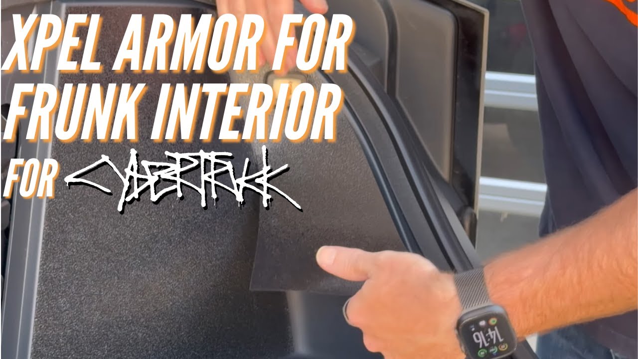 Защита XPEL Armor Protection для багажника Cybertruck