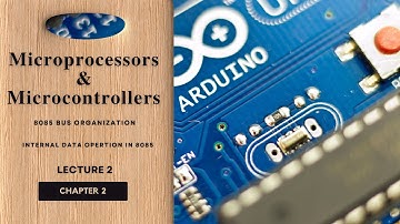 8085 Bus Organization | Internal Data Operations & 8085 Registers | GTU EE Sem-6 MPMC CH-2