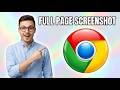 How to Easily Take a Full Page Screenshot on Google Chrome [2026 Guide]