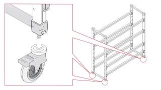 Camshelving Elements XTRA Series: How To Assemble A Mobile Starter Unit