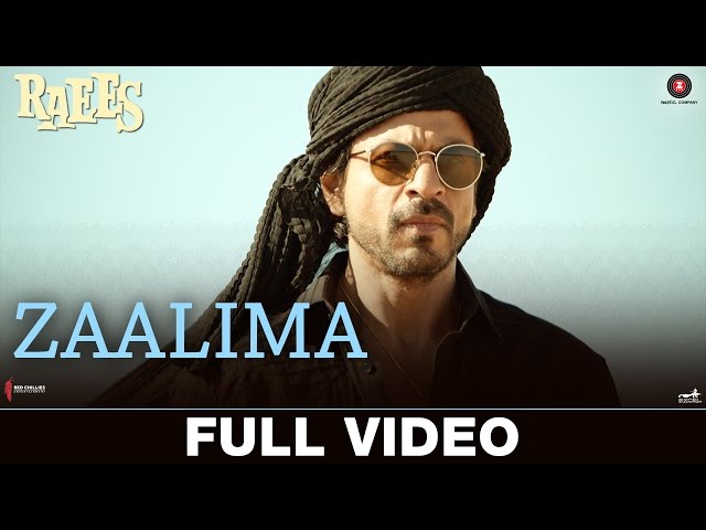 Zaalima - Full Video | Raees | Shah Rukh Khan & Mahira Khan | Arijit Singh & Harshdeep Kaur | JAM8 class=