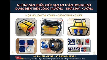 Hộp nguồn thi công - Taplo xây dựng