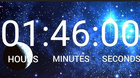 1 Hour 46 Minute Timer | 106 Minute Timer | (HD) | @TIMER FOR SUCCESS | ‎@ExactTimer  