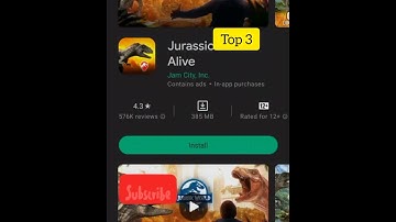 Top 5 best dinosaurs games for Android | best dinosaurs games in Hindi