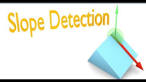 Unity game development - Slope Face Detection Script