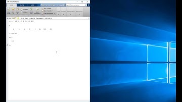 How MATLAB max gives array largest (maximum) element