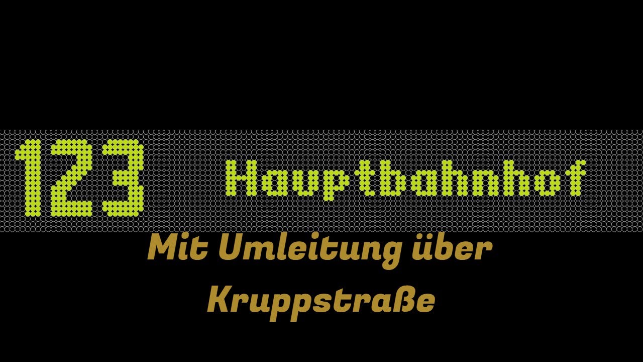 Berlin BVG Linie 123 Mäckeritzwiesen Richtung Hauptbahnhof (mit Umleitung)