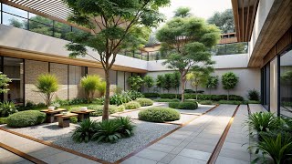 Modern Courtyards | Original Design Ideas for Your Private House