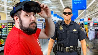Trying not to get kicked out of Walmart while using VR In Real Life Profile