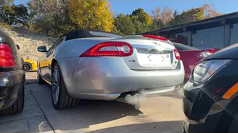 2010 Jaguar XKR Cold Start
