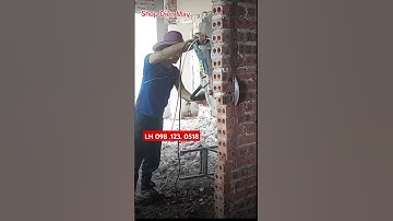 Máy Cắt Tường Caowang  Lưỡi  320 _Căt Sâu 13.6cm #maycattuong #maycatbetong #maycattuong10 #maycat