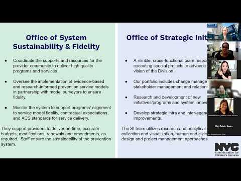 Administration for Children’s Services (ACS) Info Session + Staff