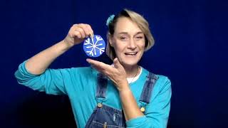 How to Make a Cotton Swab Snowflake | Sophie