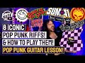 8 iconic pop punk riffs  how to play them  dagans pop punk guitar lesson