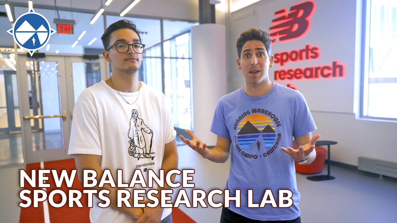 The Craziest Running Shoe Lab in the World?? New Balance Sports