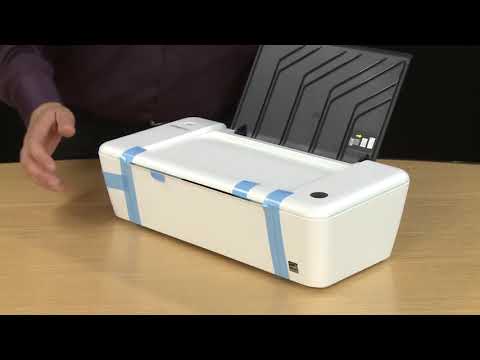 Unboxing and Setting Up the HP Deskjet 1010 Printer   HP