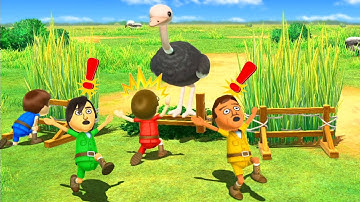 Wii Party U Highway Rollers - Mario Vs Skip Vs Akira Vs Eduardo (Expert CPU)