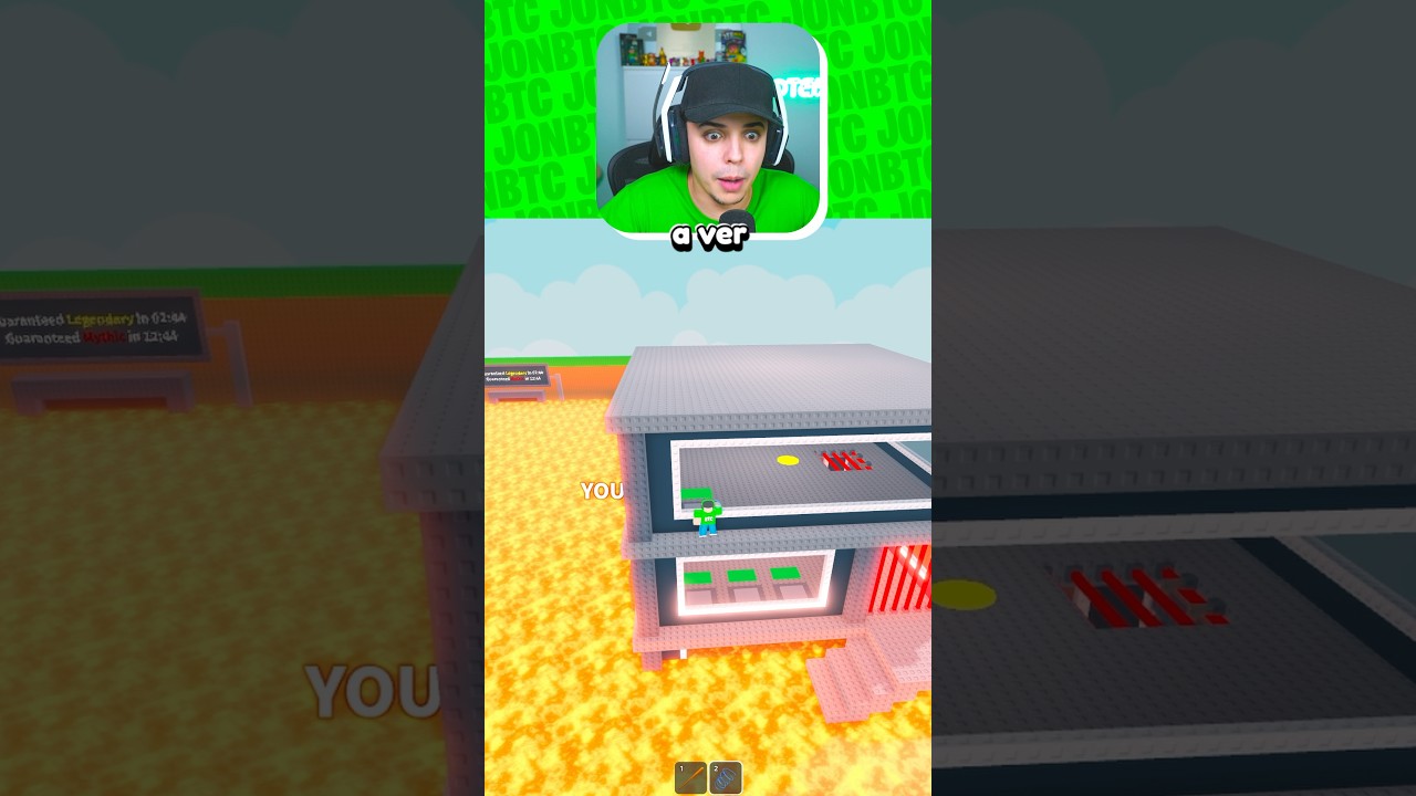 EL SUELO ES LAVA❌🔥 #roblox #stealabrainrot