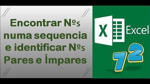 Encontrar números numa sequencia e identificar Números Pares e Ímpares
