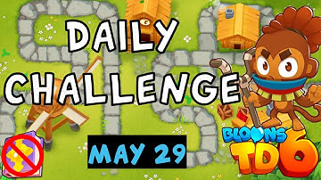 Bloons TD 6 Daily Challenge | Alternative Income | No Hero No MK No Powers | May 29 2023