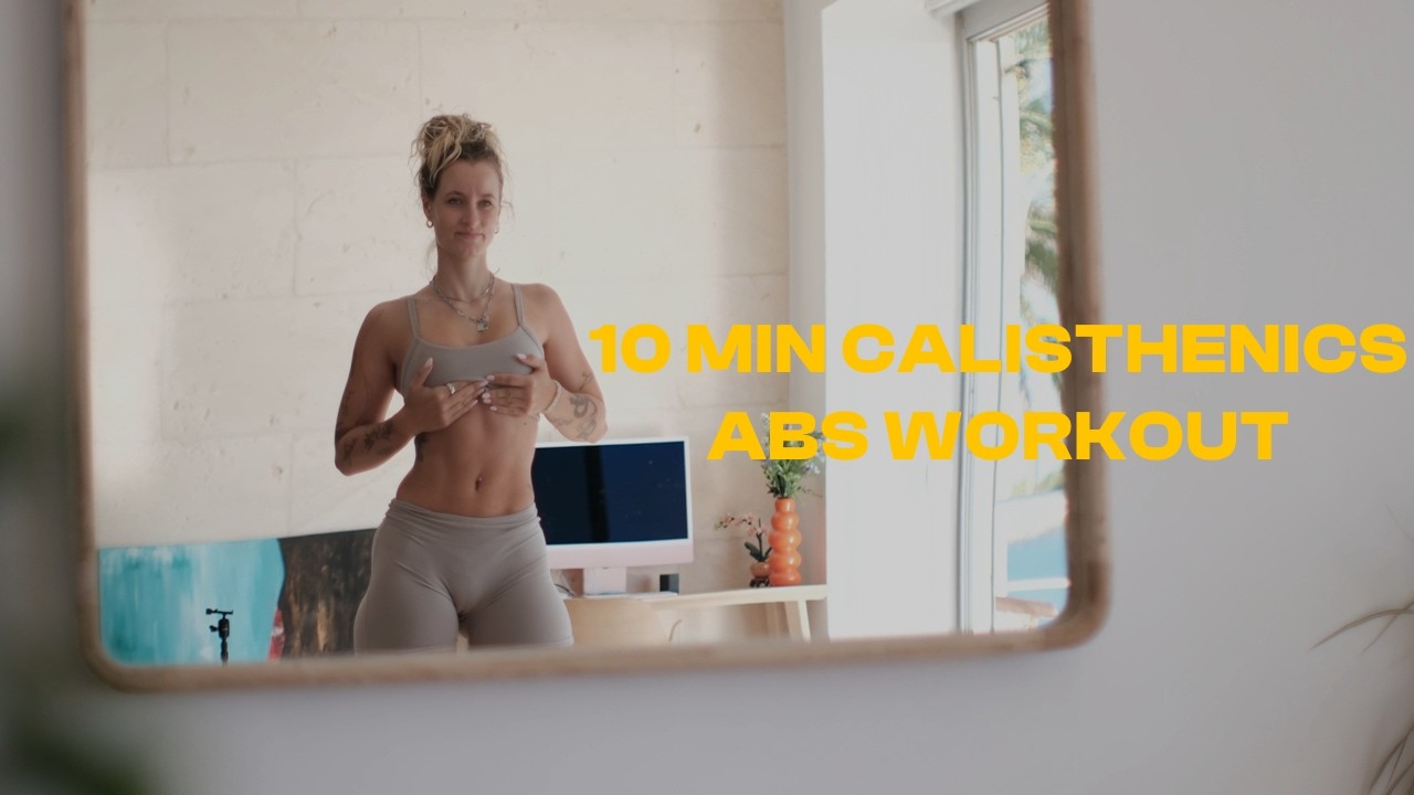 10 Minuten Bauch Workout – Effektives Calisthenics  Abs Training ohne Equipment | Mallorca Edition 💪