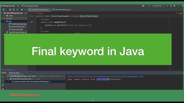 What is Final Keyword In Java?? | Interview Question | Final keyword in Java
