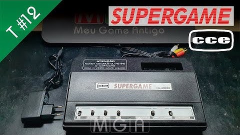 Teste #12 - Supergame CCE VG 2800 com AV Mod
