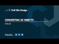 Converting 2D Objects