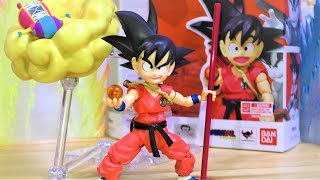 可動範囲優秀すぎて楽しい!!〖S.H.Figuarts.ドラゴンボール 孫悟空(少年期)〗開封&レビュー