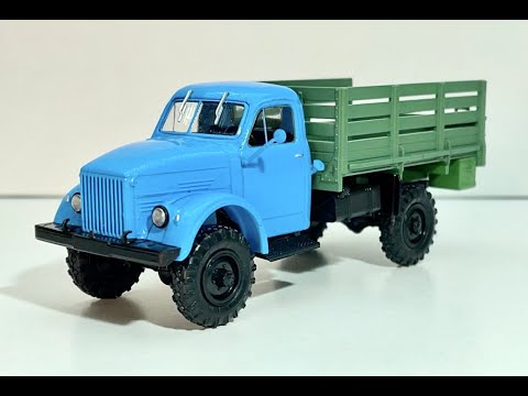 Легендарные грузовики СССР №52 ГаЗ-63  масштаб 1:43 MODIMIO