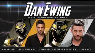 Dan Ewing (RPM Black Ranger) Livestream Interview